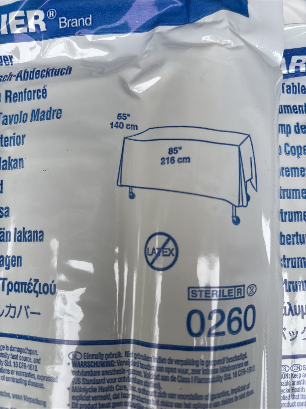 Barrier Back Table Cover Surgical Expired 2008 Lot Of 29 New 55”x85”