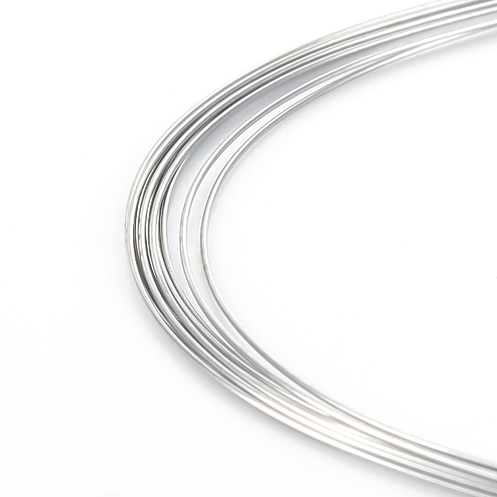 JMU 10PK Orthodontic Archwire Natural Stainless Steel Form Round Rectangular