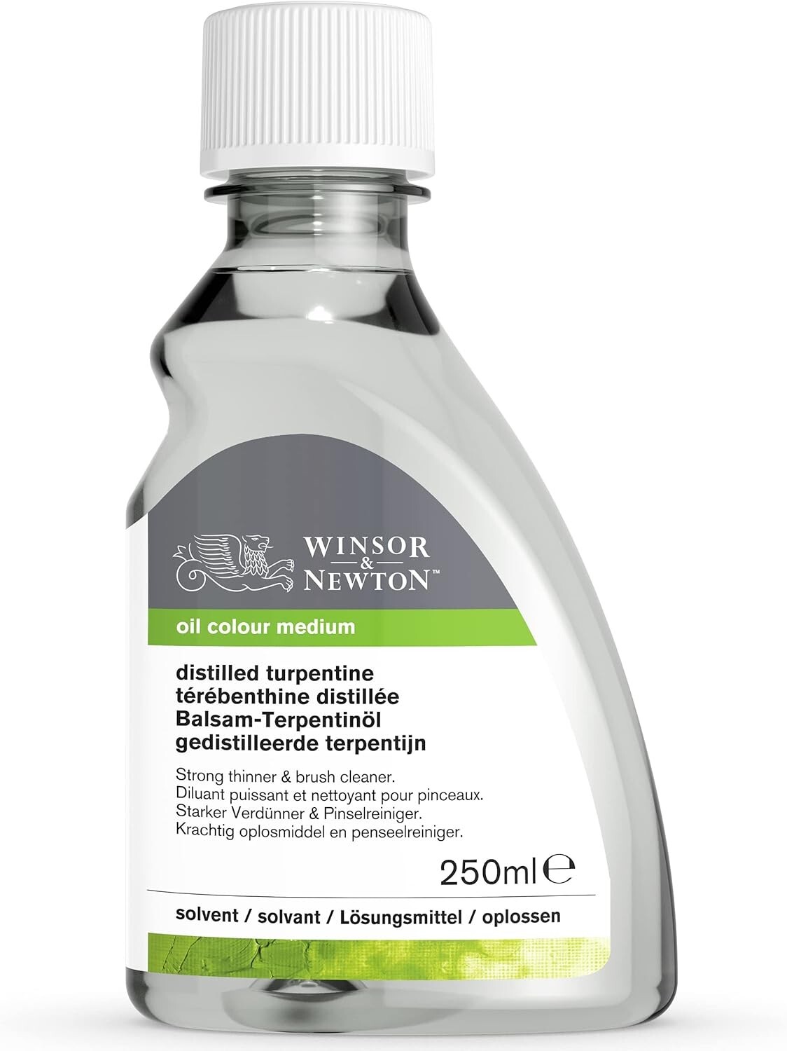 8.4oz Distilled Turpentine – High-Quality Oil Paint Cleaner for Indoor & Outdoor