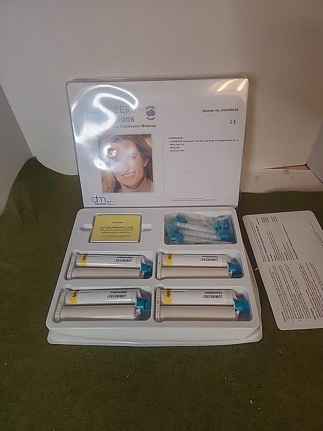 VPS Bite Registration Material FAST SET LIGHT BODY 4 X 50ml Cartridges Dental