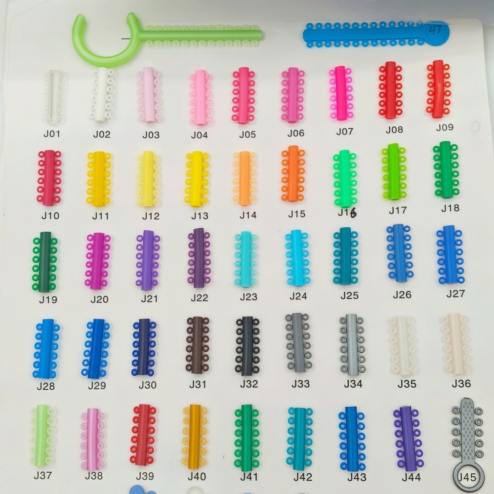 1000pcs Dental Orthodontic Elastic Ligature Tie Ligadura Ortodoncia Rubber Brace