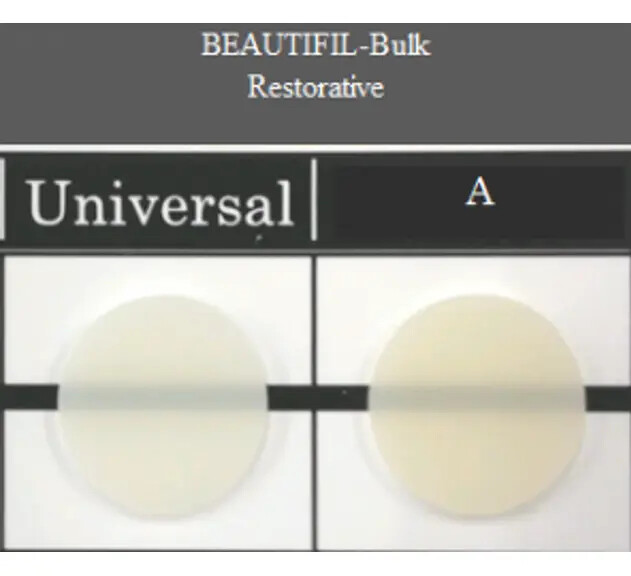SHOFU BEAUTIFIL Bulk Fill Restorative Material 4.5g Syringe Shade A/Universal