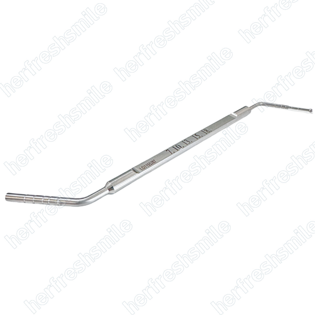 Dental Implant Gingiva Height Measure Drilling Hole Depth Probe Measuring Gauge