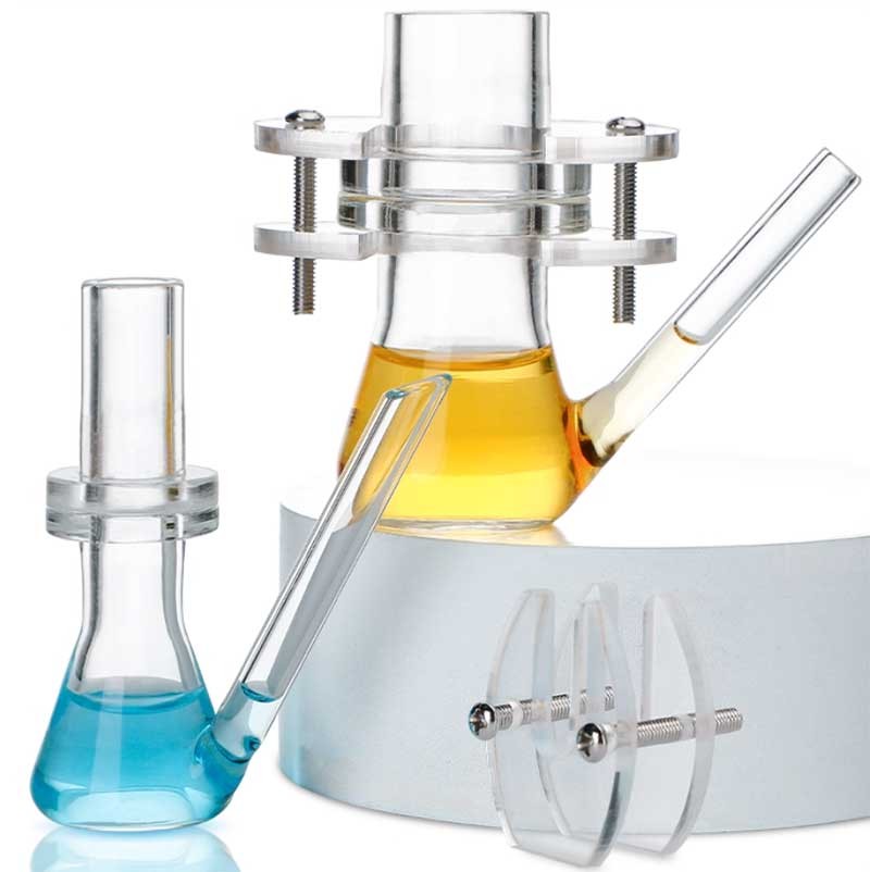 High Transparency Borosilicate Glass Transdermal Diffusion Cell 9–25mm Lab