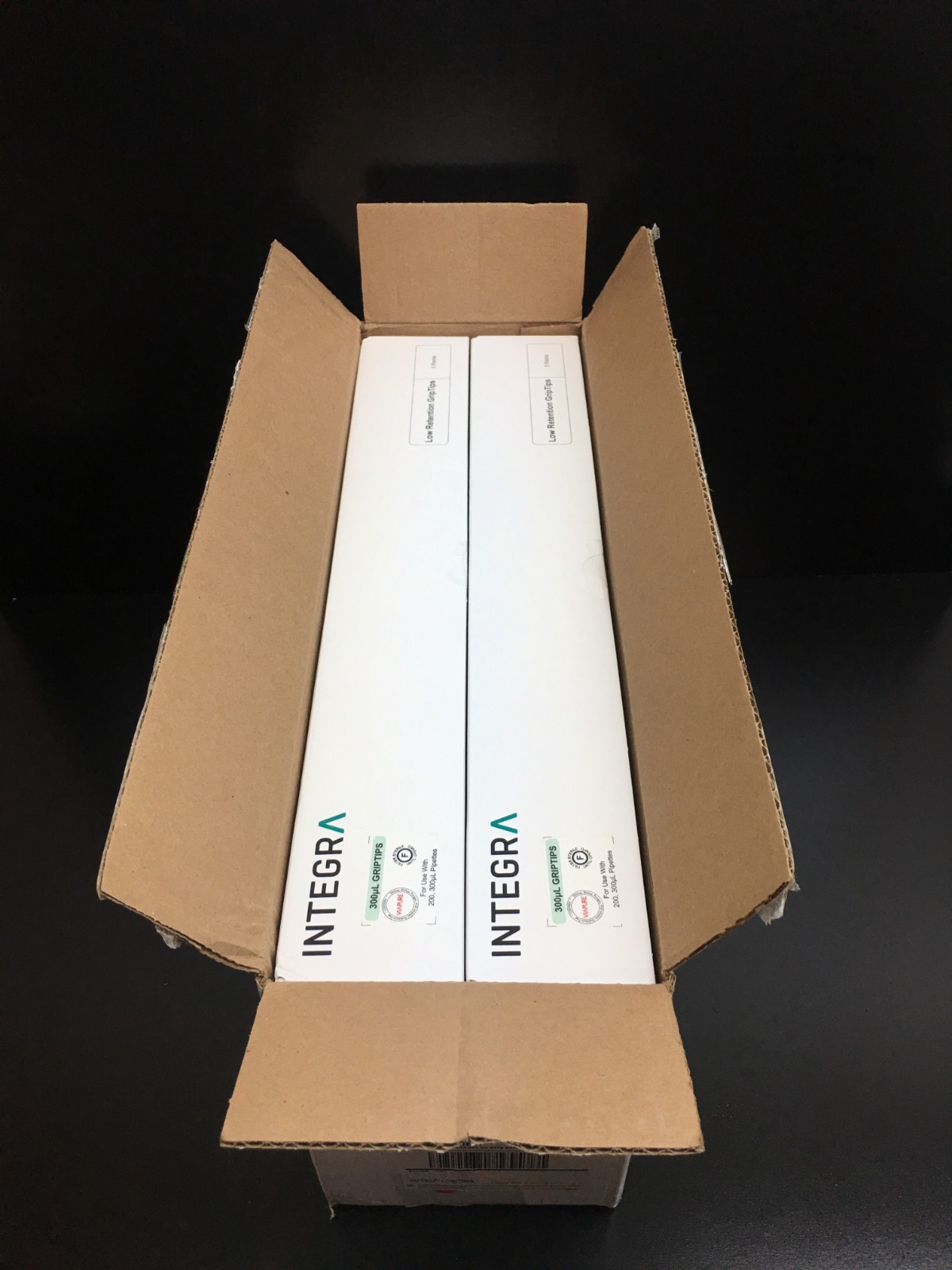 Integra Cat No 6535 Griptip Low Retention Sterile 300uL Pipette Tips Case