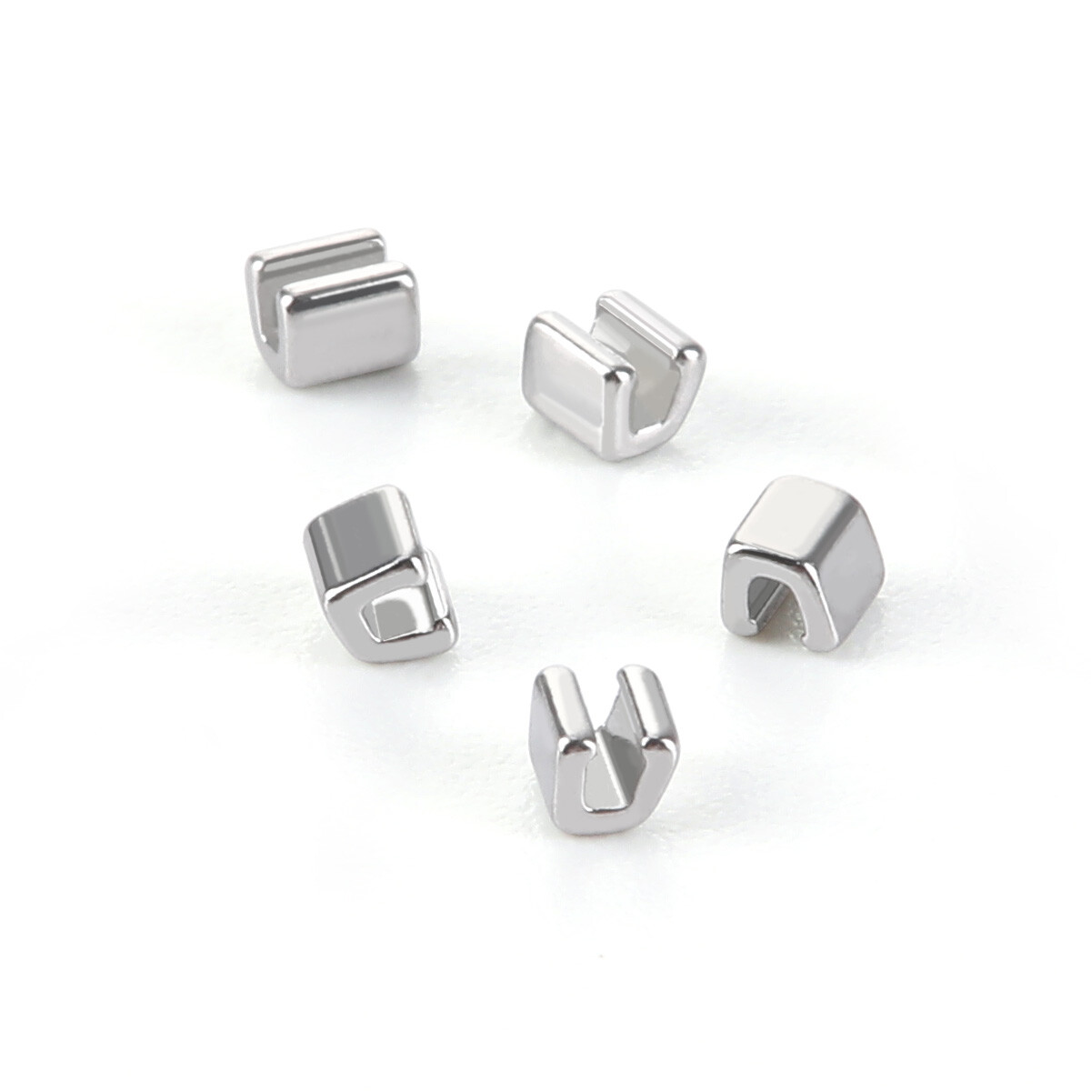 AZDENT Dental Orthodontic Crimpable Hooks Stops fixed on Arch Wire 10pcs/pack