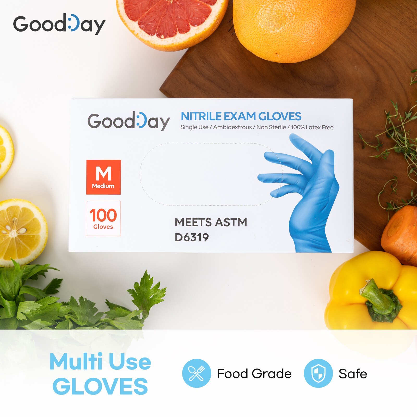 Latex Disposable Gloves Powder Free 100 Pieces ( Choose Your Size!!!)