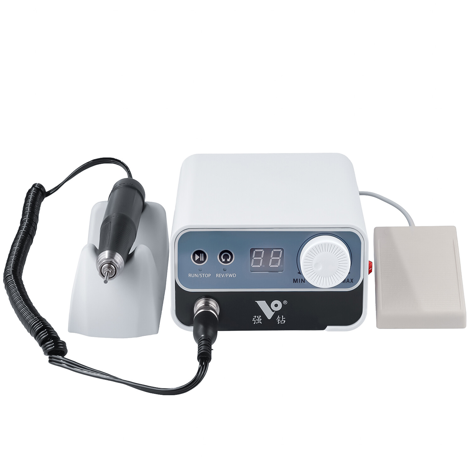 50W Electric Nail Drill Grinding Machine 50K RPM Brushless Micromotor Polisher