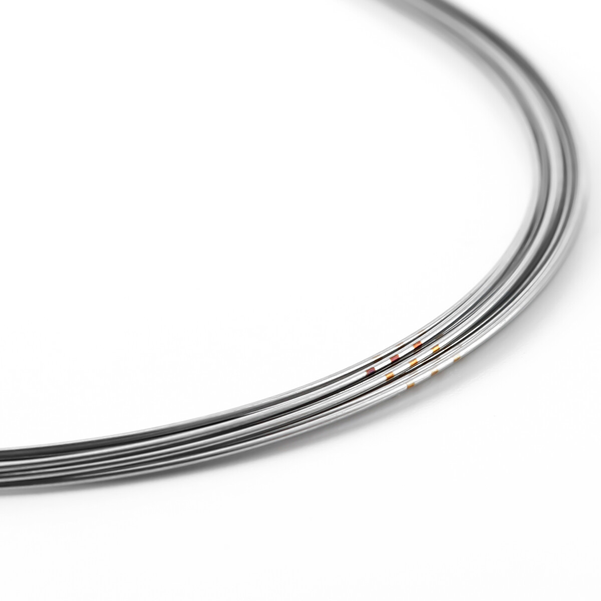 10Pcs/Pack Dental Orthodontic Arch Wire Super Elastic NITI Round Natural Form