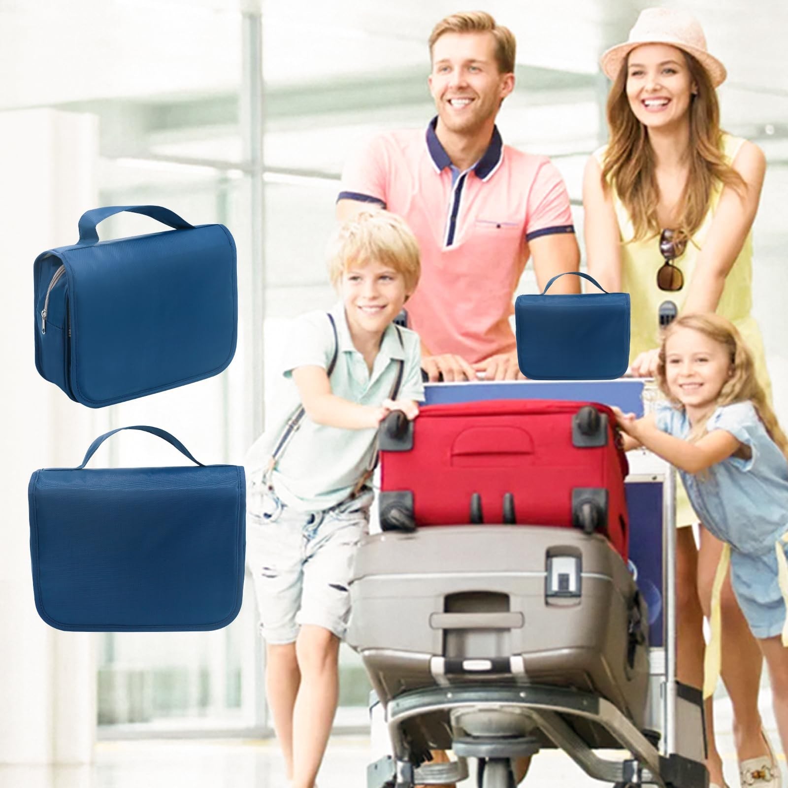 Ostomy Colostomy Travel Bag, Hanging Organizer Bag for Ostomy Supplies