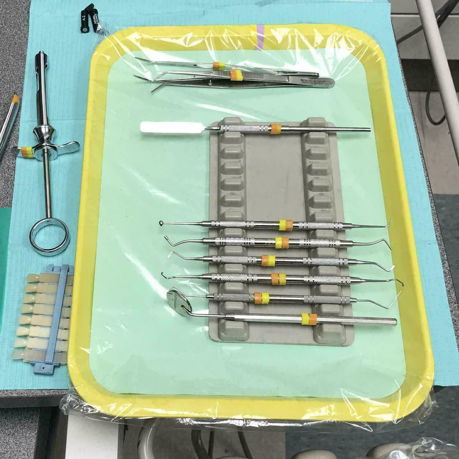 JMU 3000pcs Dental Disposable Tray Covers Sleeves 10.5″x14″ Standard B Size