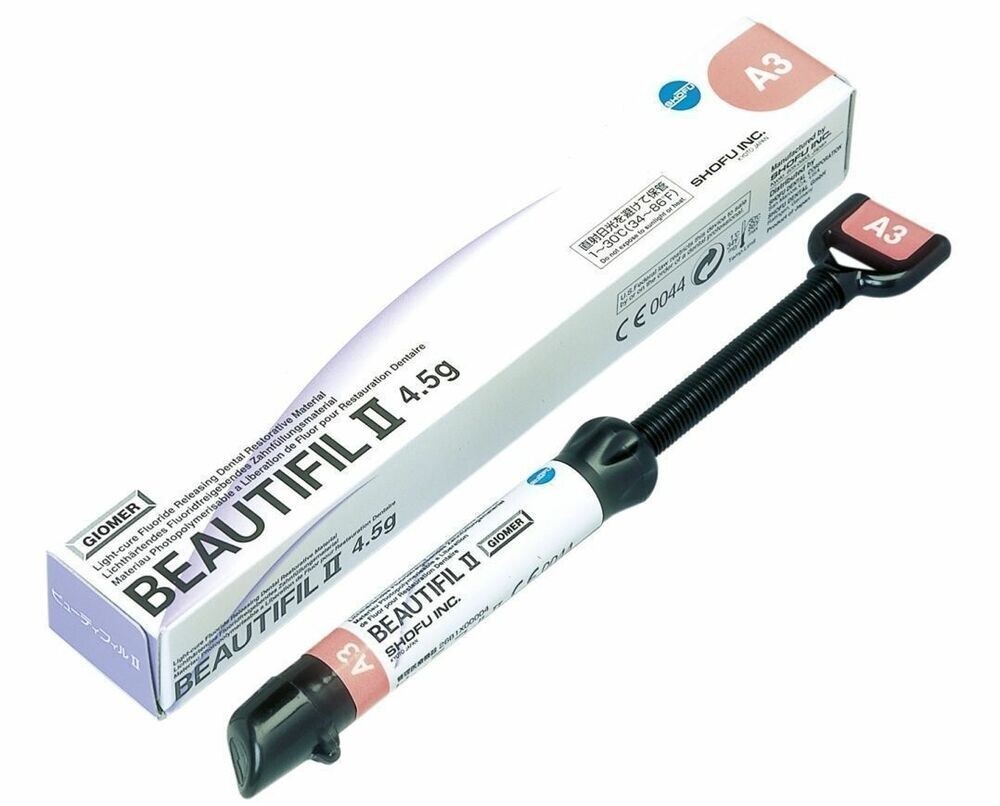 Shofu Beautifil II Universal Nano Hybrid Fluoride Releasing Composite 4.5gm
