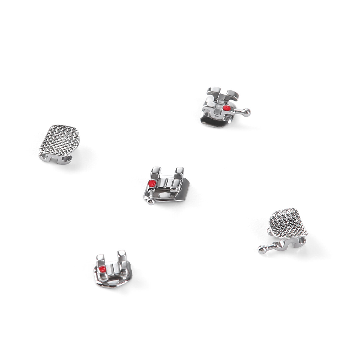 Dental Orthodontic Brackets Braces Metal Mini Roth/MBT 018/022 Hooks 3/345