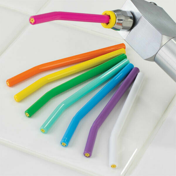 Seal-Tight Disposable Air/Water Syringe Assorted Tips 100 Tips KERR Type