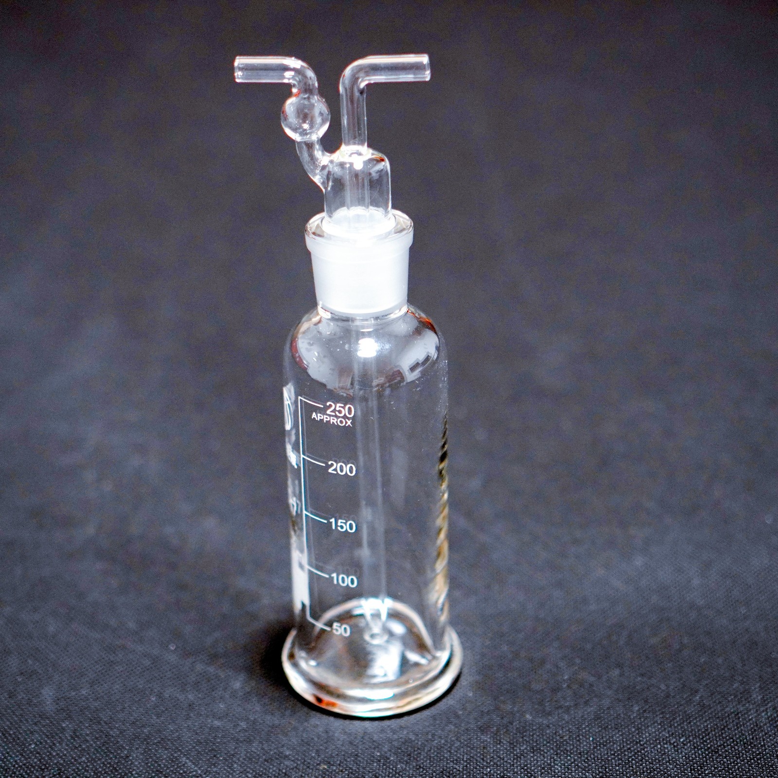 Lab glass gas wash bottle washing bottle 1000 ml, 250 ml, 500 ml lab glassware