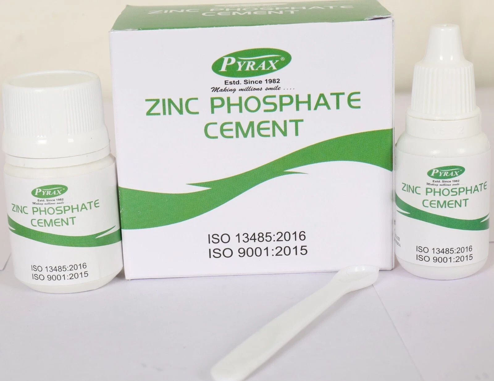 Dental Zinc Phosphate Cement Permanent Tooth Filling Fixation kit BY PYRAX