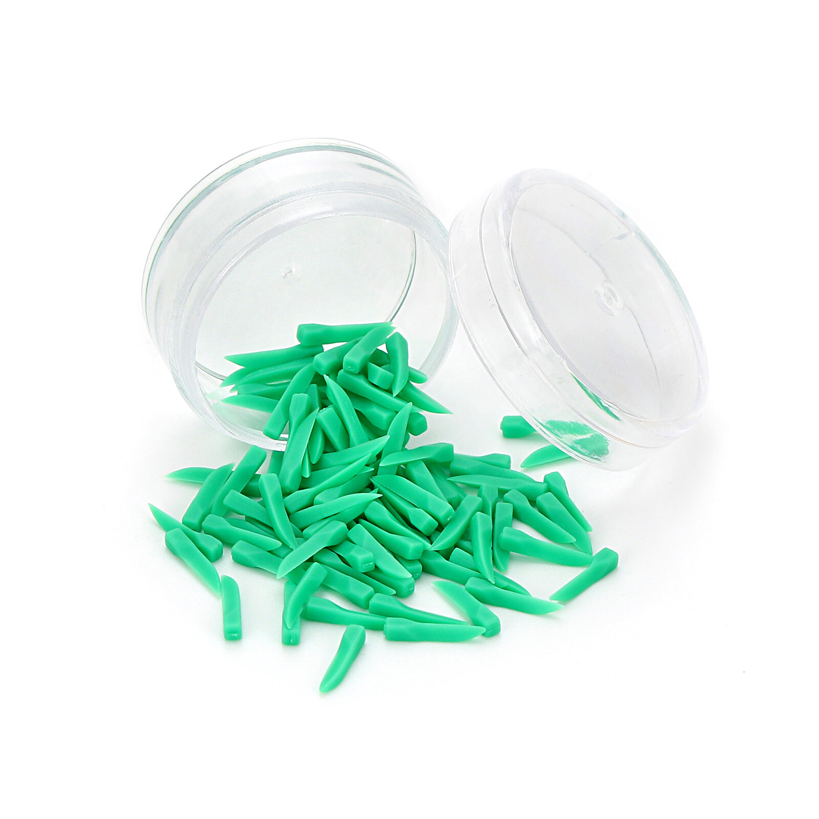 100Pcs/box Dental Disposable Contour Wedge Interdental Composite Contoured Wedge