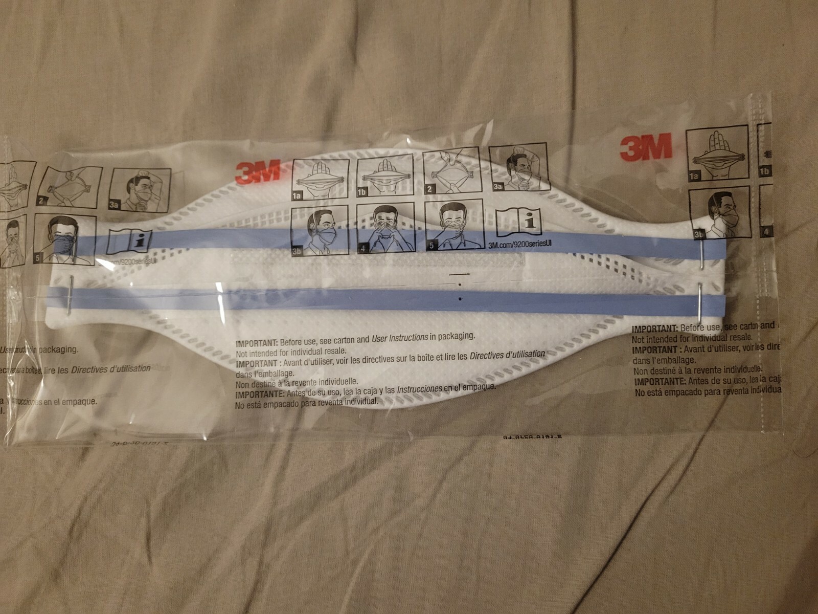 10 Pack 3M Aura N95 9205+ Particulate Respirator Mask NIOSH Approved NEW SEALED