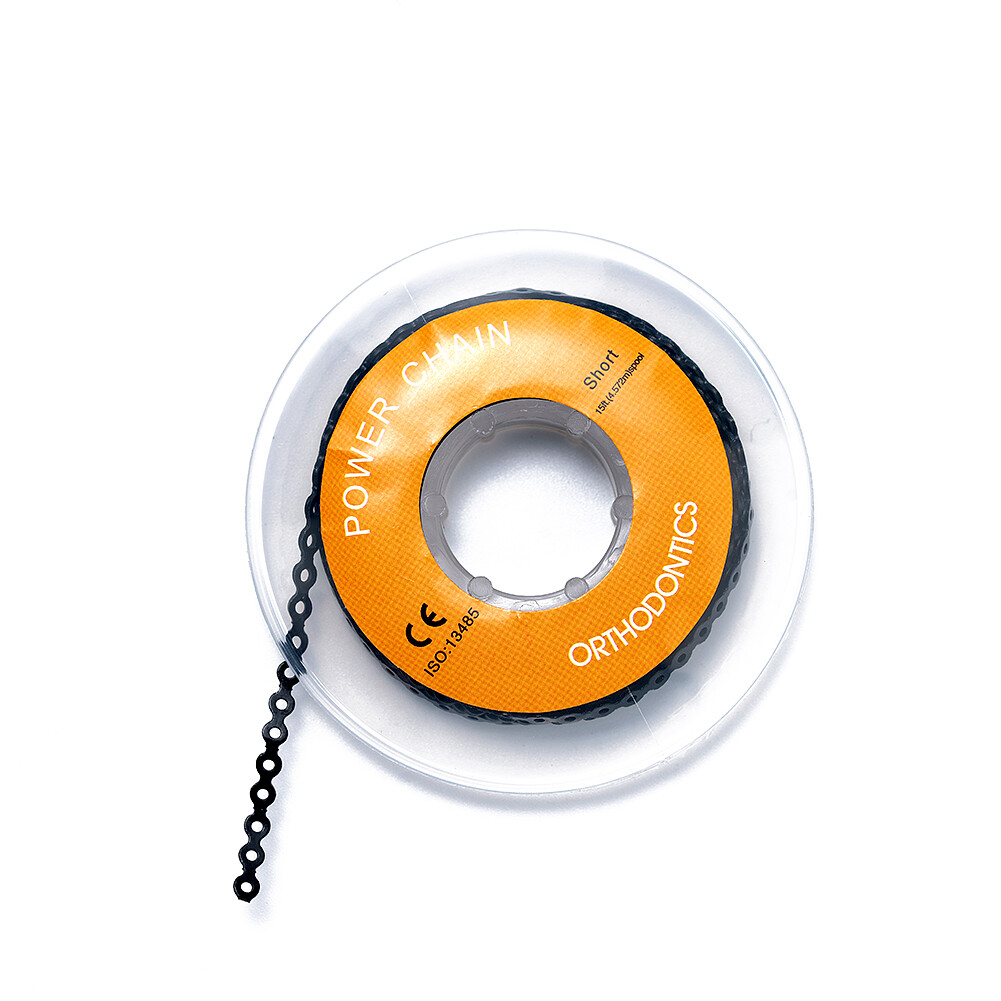 Dental Ortho Power Chains Elastic Ultra Spool Closed/Short/Long For Wire Braces