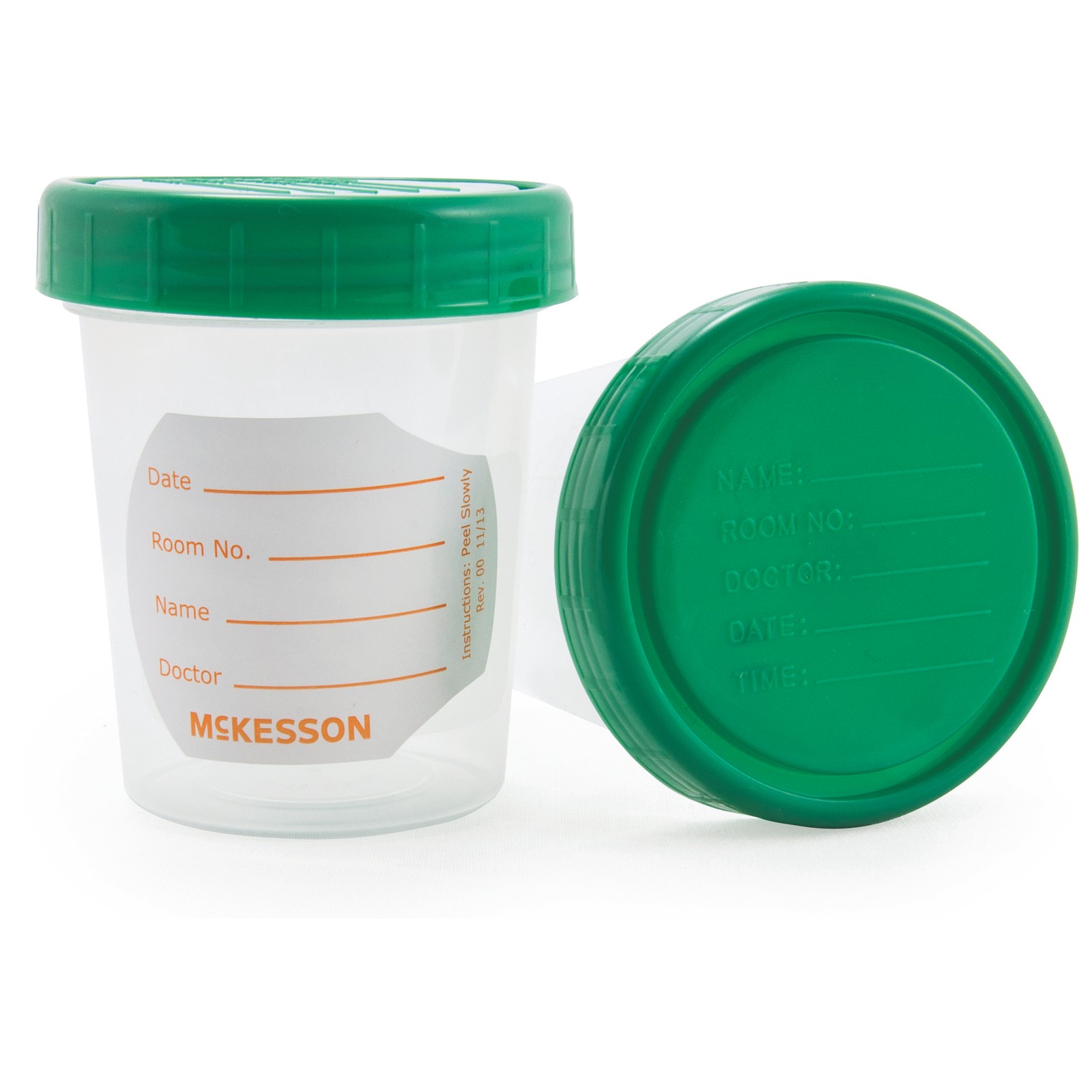 McKesson Specimen Container Screw Cap 120 mL (4 oz.) 563 500 Ct