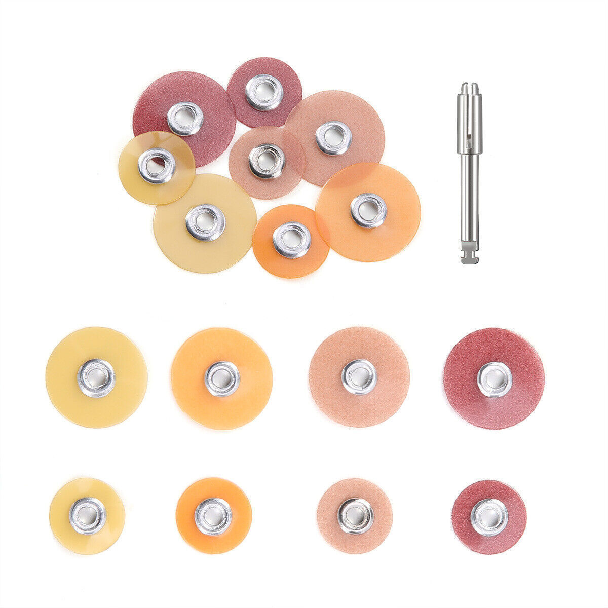 300pcs Dental Contouring Finishing Polishing Discs 9.5/12.7mm 50pcs/pack
