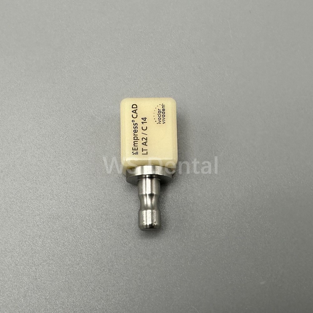 C14 Empress Dental LT A2/C14 Glass Ceramic Lithium Dislicate CAD Cerec Blocks *5