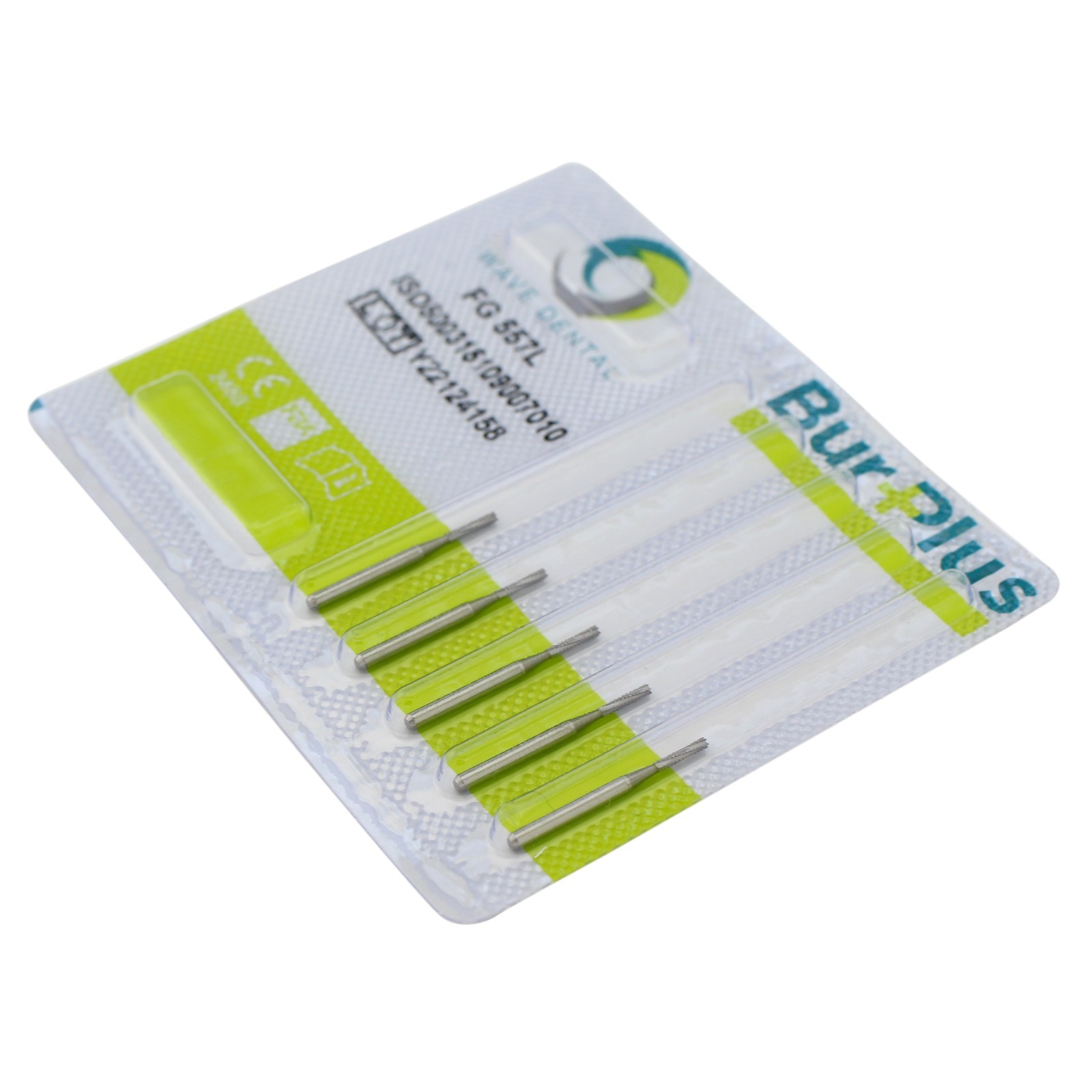 Wave Dental Operative Carbide Burs Straight Fissure Friction Grip FG 555 557 558