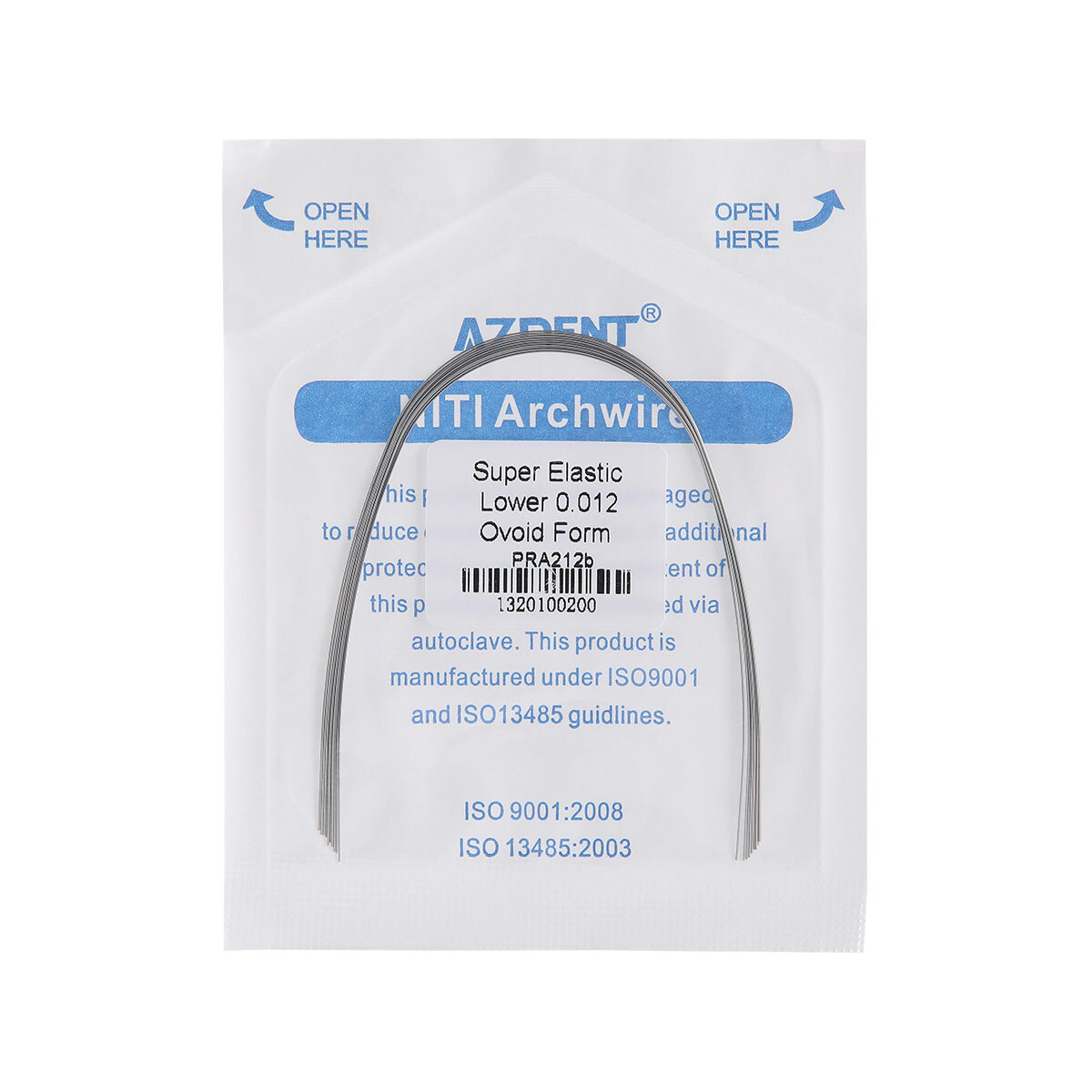 20Pcs Dental Orthodontic Brackets Braces Mini Roth MBT 022/018 Hooks 345 Metal