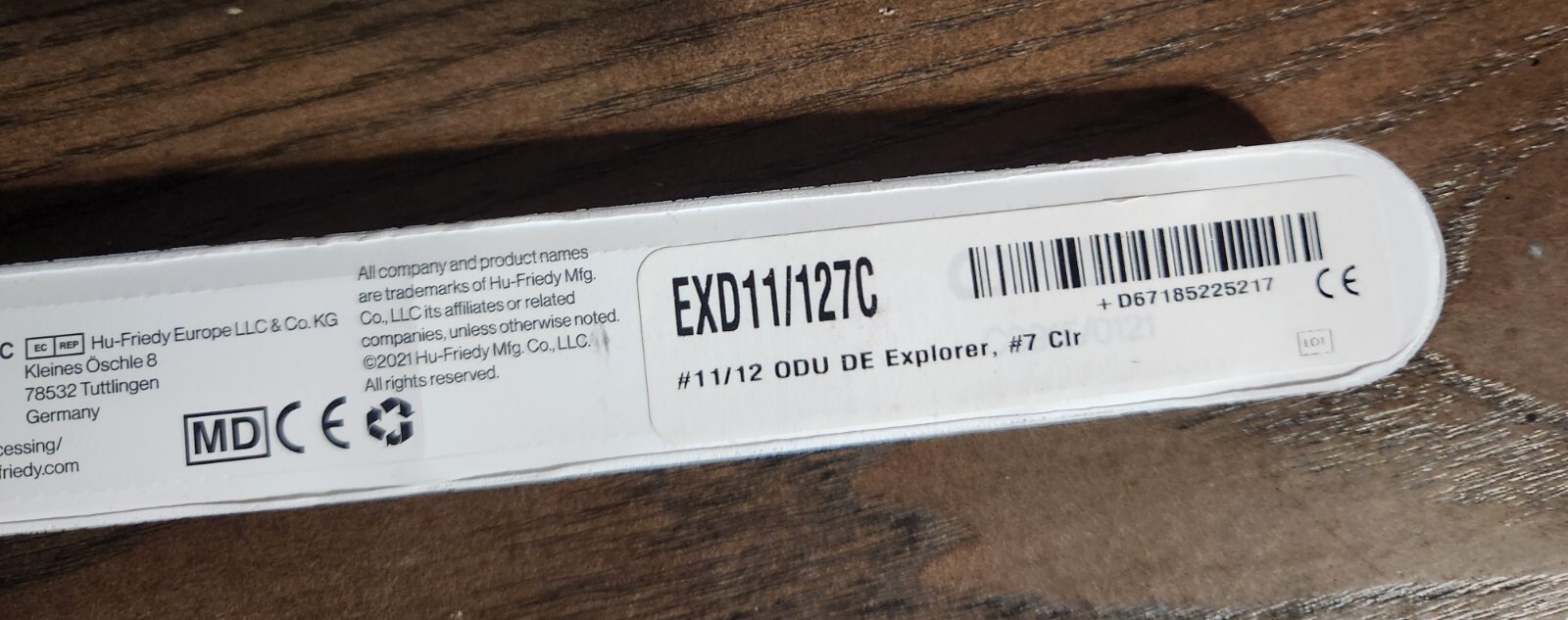 EXD11/127C ODU DE EXPLORER 11/12 Hufriedy PINK/GREY
