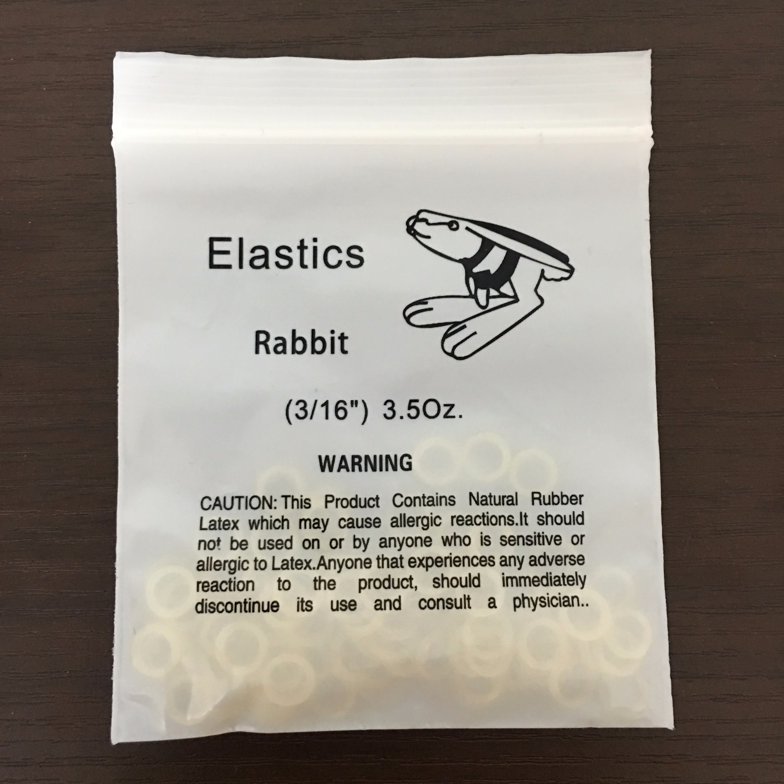 Dental Orthodontic Rubber Bands Ortho Elastics Latex Braces 15 Sizes for Choice