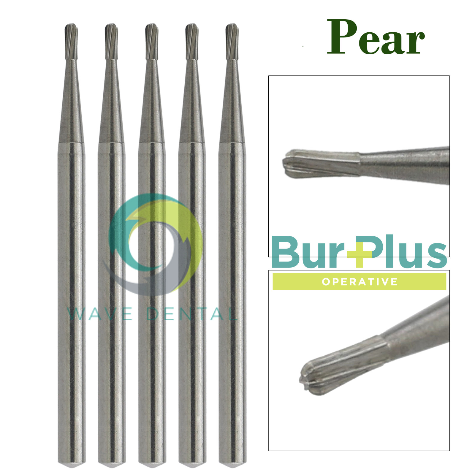Wave Dental Carbide Burs FGOS Surgical Length 25mm Friction Grip FG 19mm Round