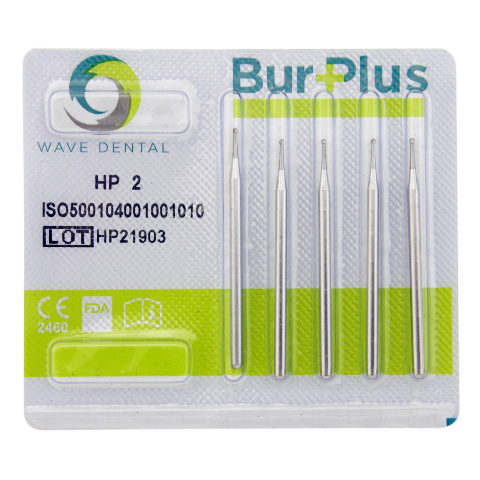 Wave Dental HP Long Shank 44.5mm Tungsten Carbide Bur Straight Handpiece Lab