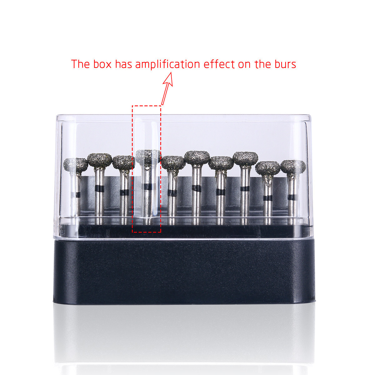 10pcs/box AZDENT Dental Diamond Burs Drills FG Burs for High Speed Handpiece