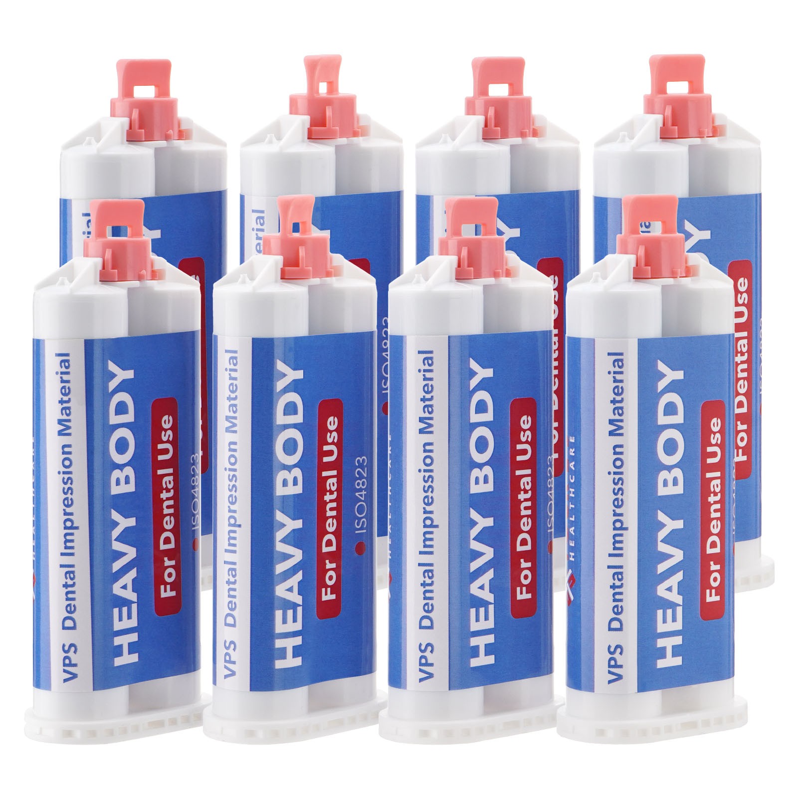 80Pcs Heavy Body Fast Rapid Set Impression Material 50mL Cartridges VPS PVS New