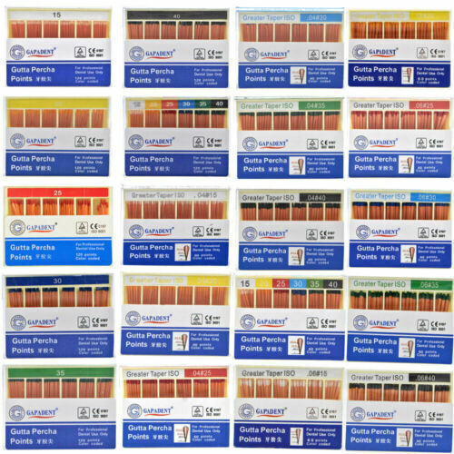 Dental Endodontic Root Canal Gutta Percha Points/Absorbent Paper Points Taper 02