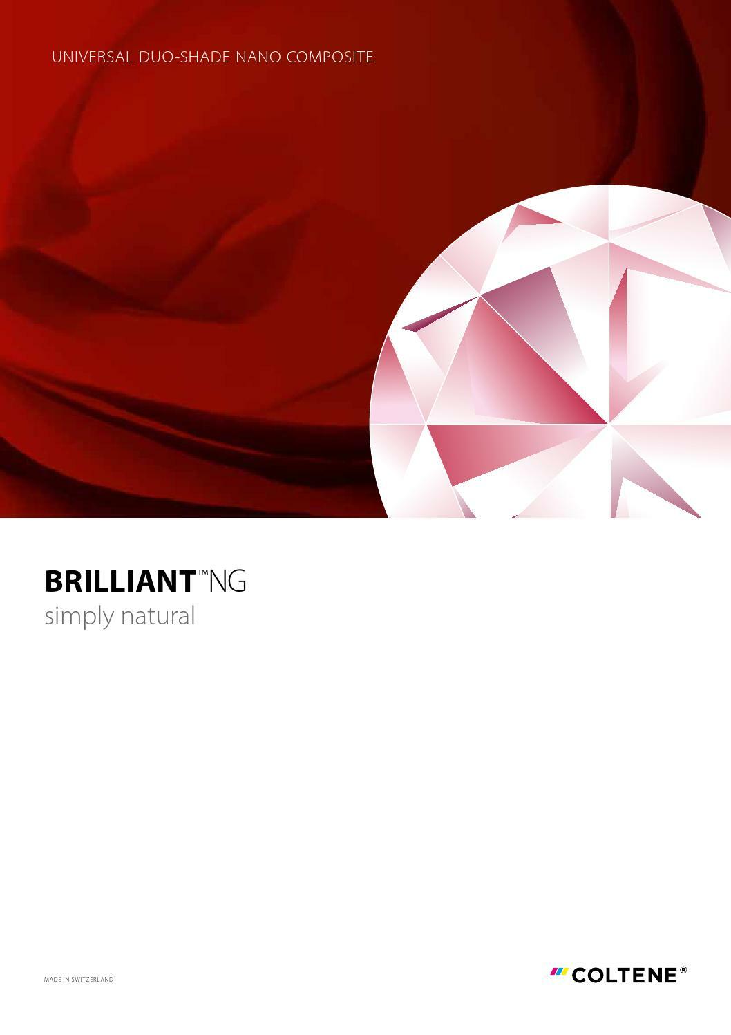 Coltene Brilliant NG Aesthetics Simple Technique Universal Composite Resin Kit