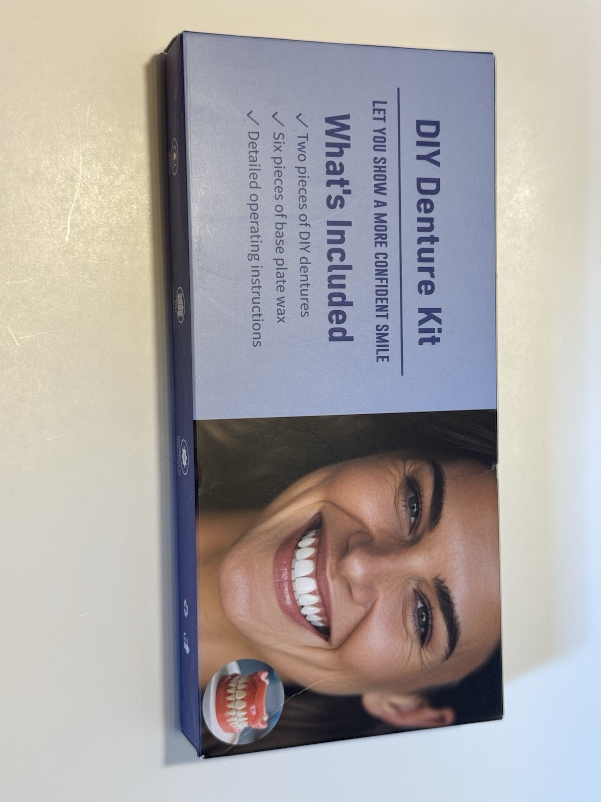 DIY Denture Kit For At-Home Use Includes Two (2) Sets Of DIY Dentures Unbranded