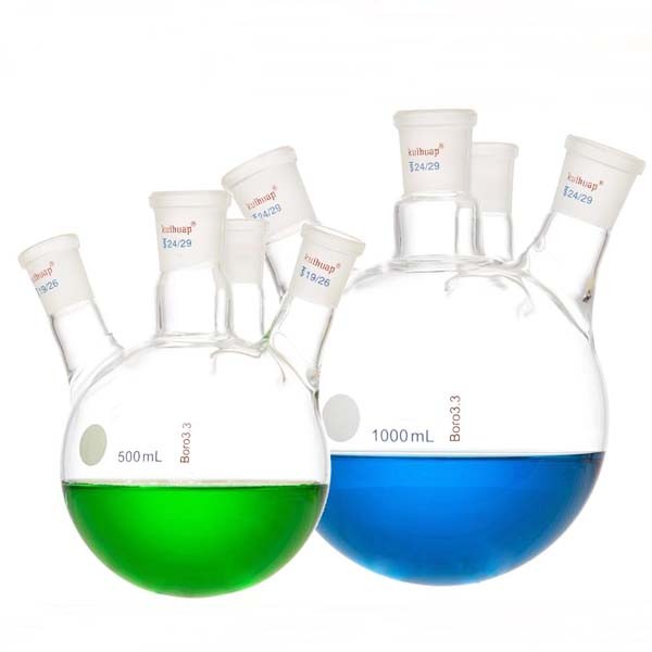 5ml – 1000ml Round Bottom Boiling Flask with 1-4 Standard Necks Lab Supplies ca