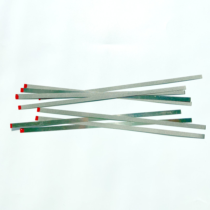 30μm Red-Fine Dental Single/Double Saw Diamond Polishing Finishing IPR Strips