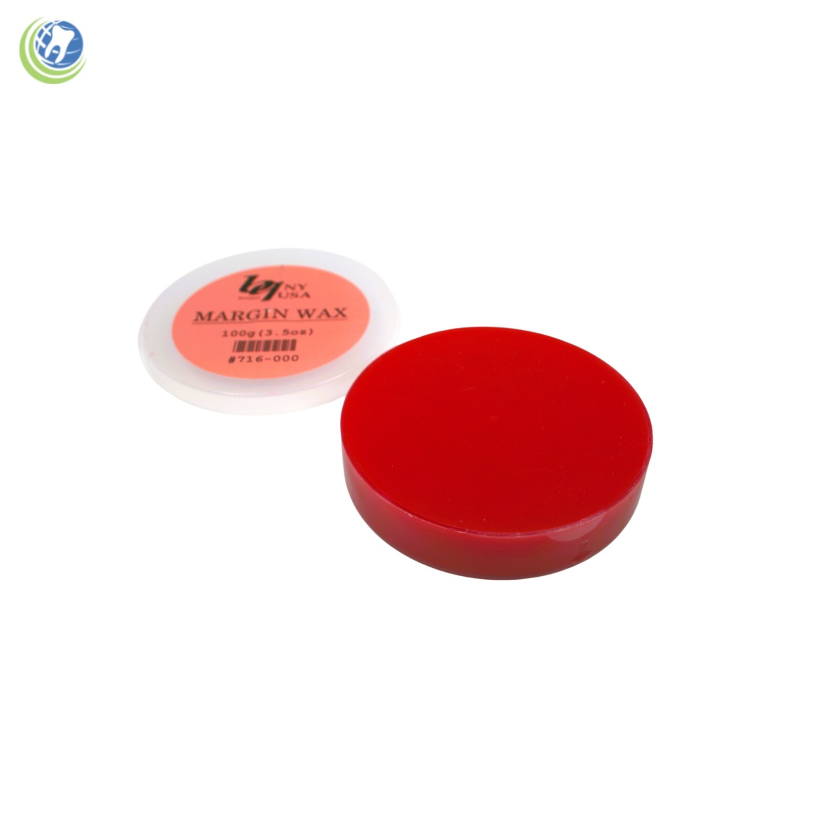 Dental Lab Margin Wax Red. Size: 3.82″ x 0.835″. Weight: 100g (3.5oz) Besqual