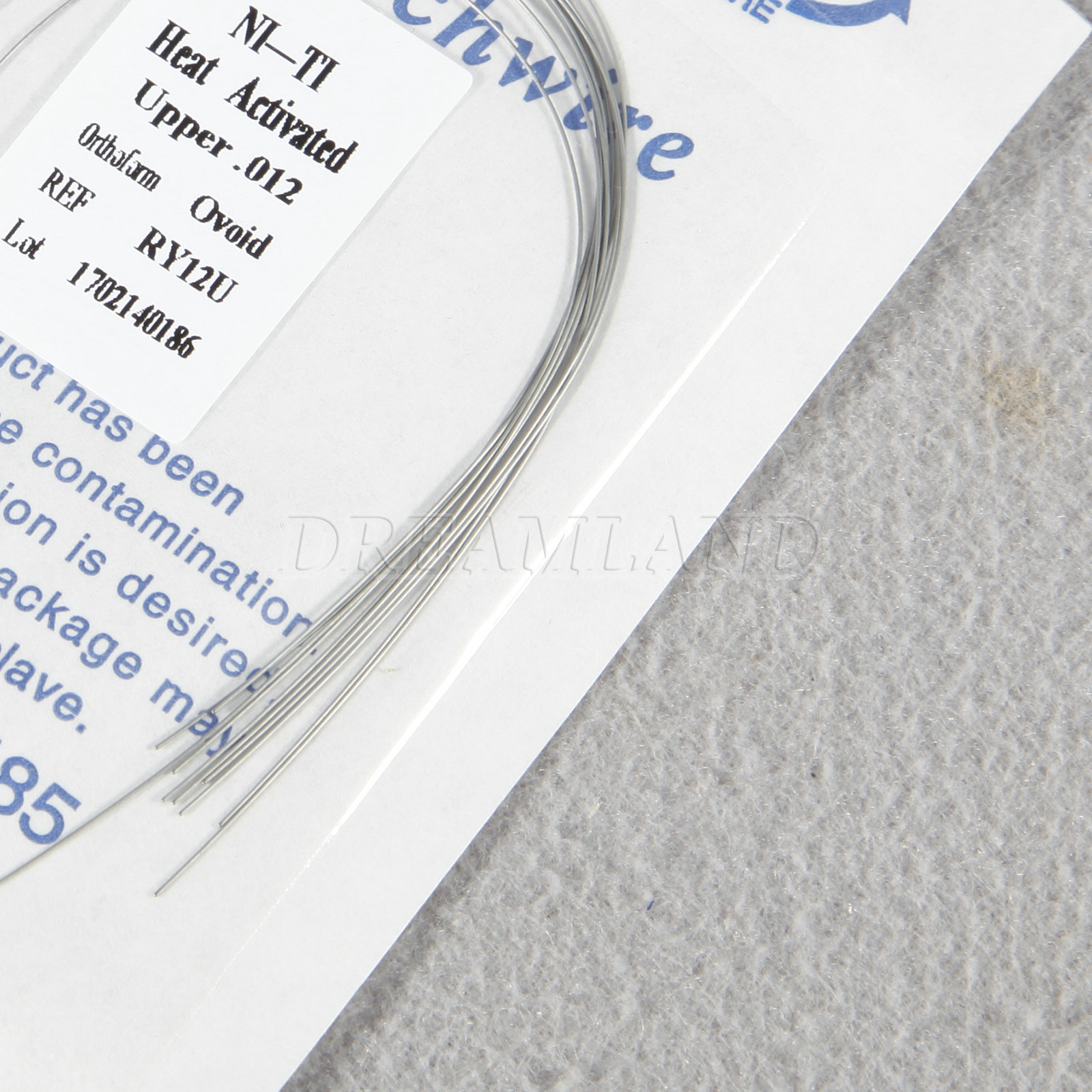 20Pack Dental Orthodontic thermal Activated Niti Round Arch Wire 012 Upper+Lower