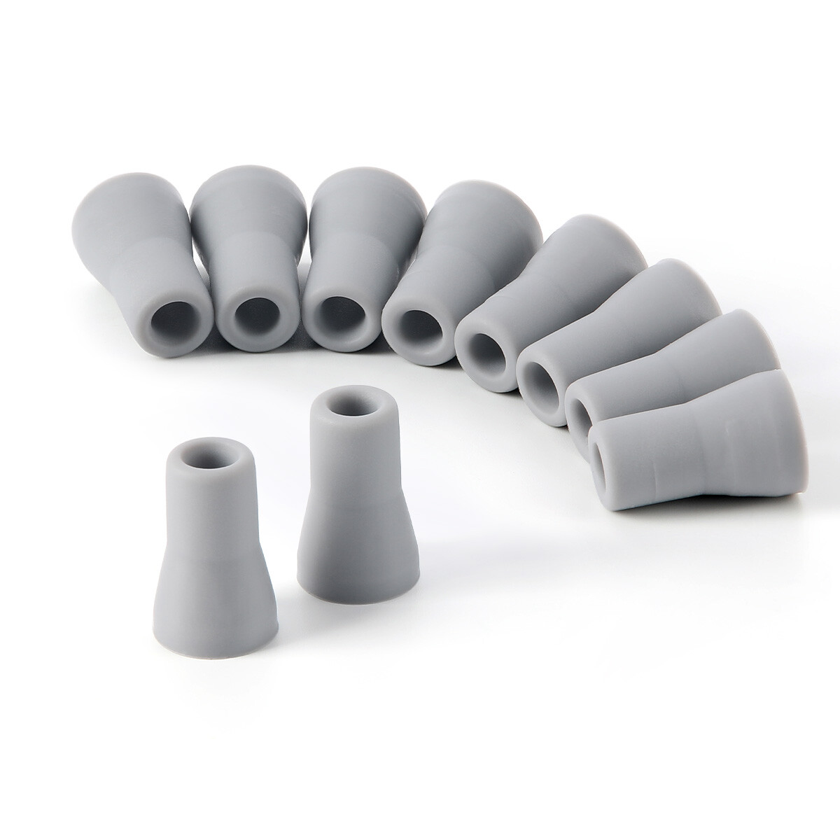 Dental Saliva Ejector Weak Suction Rubber Snap Tip Adapter Replacement 10Pcs/bag