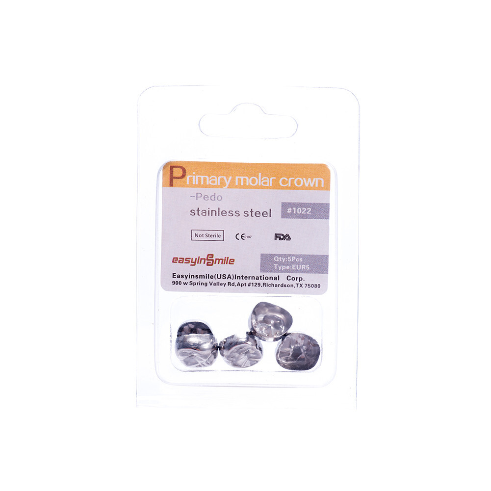 Dental Kids Crown Stainless Steel Primary Molar Crown D Premolar/E Molar DUL-UR2
