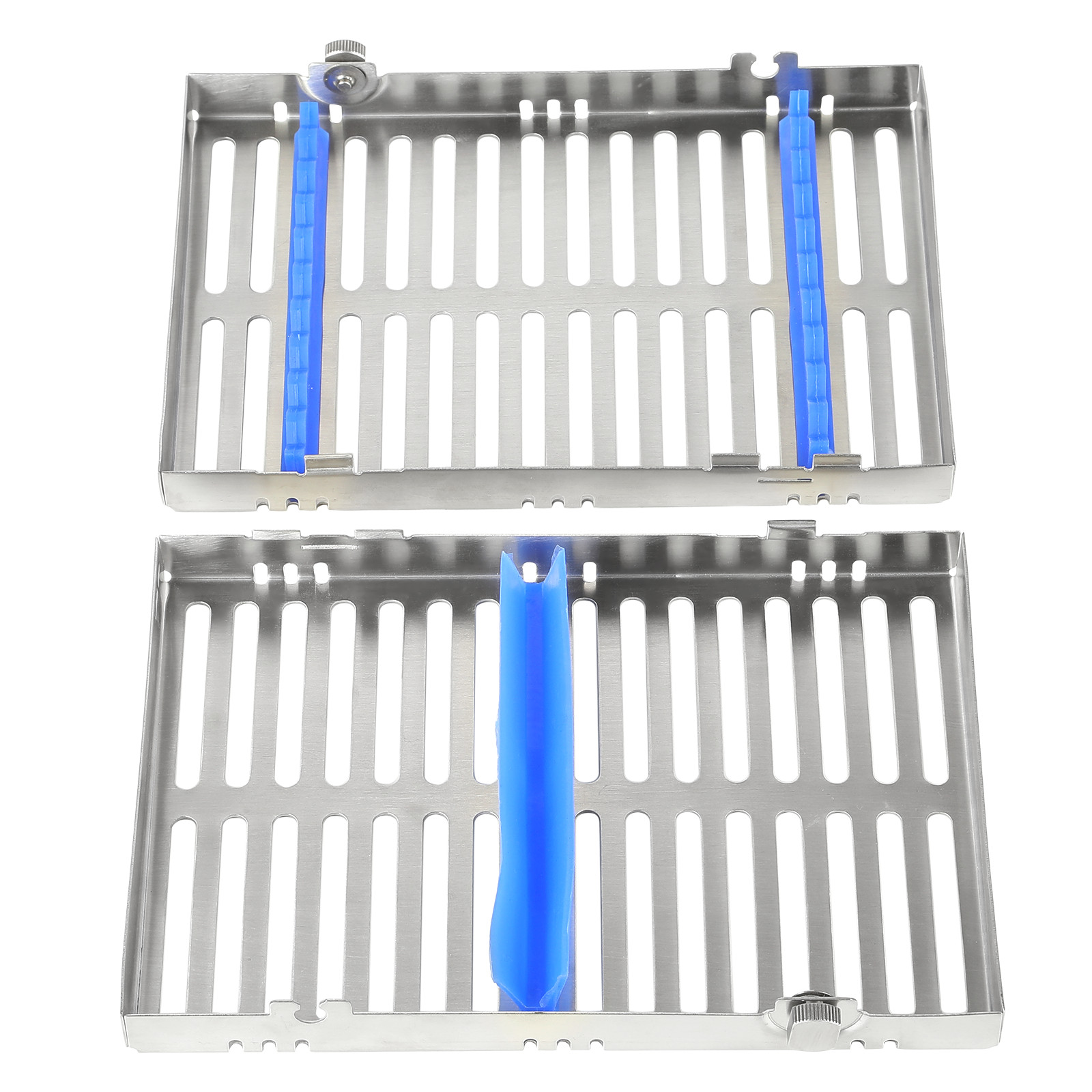 1-10 DENTAL AUTOCLAVE STERILIZATION CASSETTE RACK BOX TRAY 5/10/20 Instruments