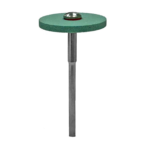 Zirconia – Diamond Impregnated Green Mounted Stone – DG005 (CD-W40)