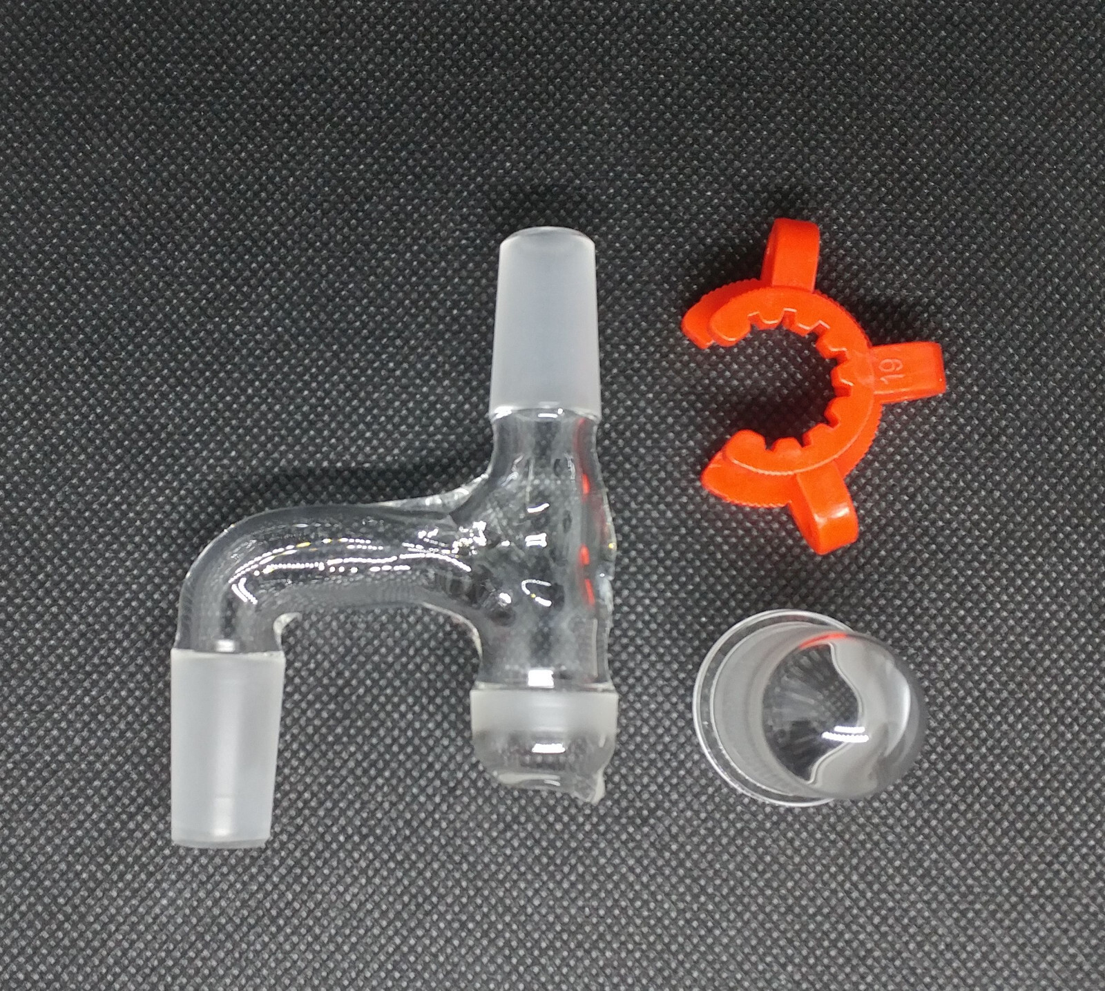 14mm Male to 14mm Male Glass Reclaim Removable Jar GonG USA