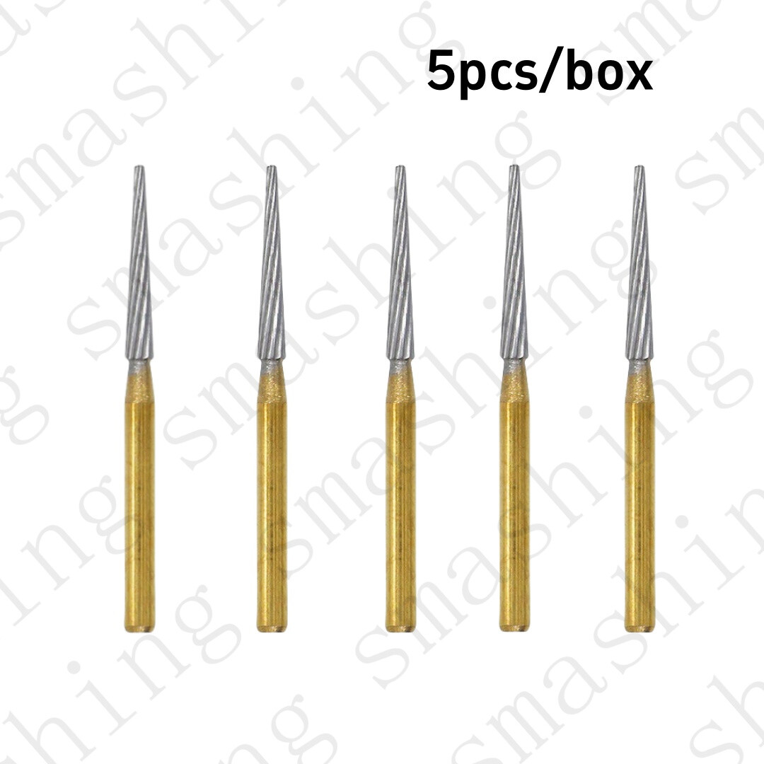 FG7714 Dental Finishing&Trimming Drills Carbide Burs High Speed 5Pcs/Box