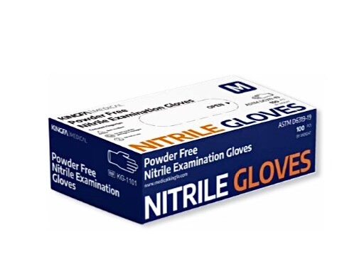 KINGFA Disposable non powder nitrile medical gloves