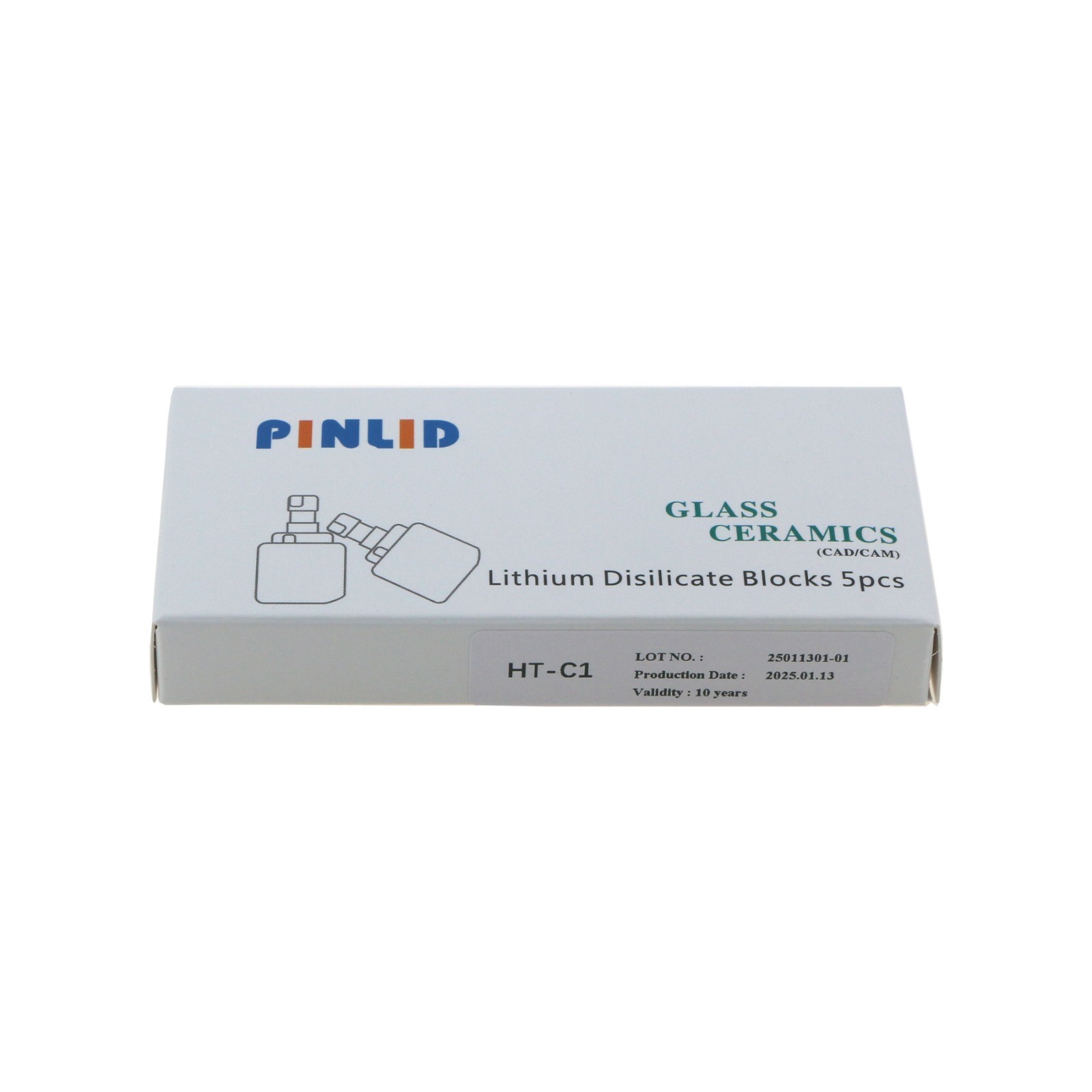 US C14 Emax Dental Milling Blocks Lithium Disilicate Blocks CAD/CAM CEREC HT