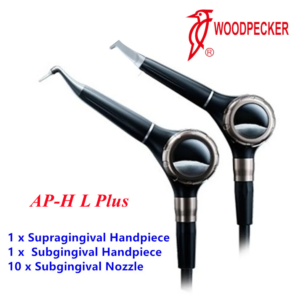 Woodpecker AP-H Plus L Dental Air Flow Prophy Polisher Sub/Supra Handpiece 4Hole